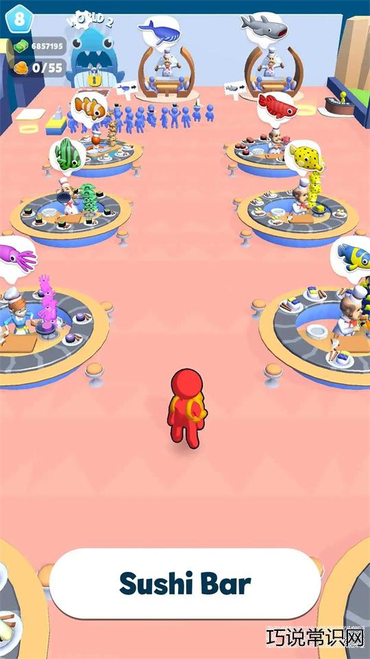 寿司吧水族馆最新升级版：全新的经营模式带来丰富的游戏体验！