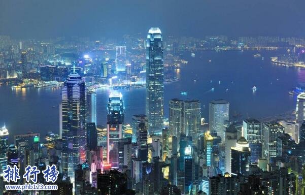 全球十大最贵的写字楼：香港中环每平方米年租金2.08万（香港中环写字楼排名）