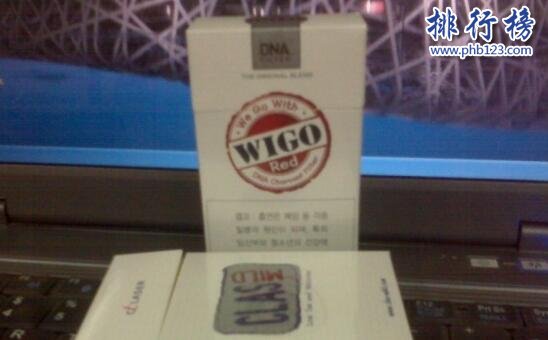 WIGO(唯柯)烟价格表图,韩国唯柯香烟价格排行榜(1种)