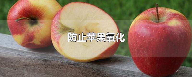 防止苹果氧化（防止苹果氧化的方法）