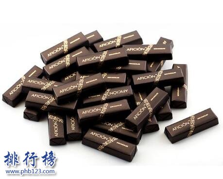 什么牌子的黑巧克力最好吃？全球黑巧克力品牌排行（黑巧克力哪个品牌最好）