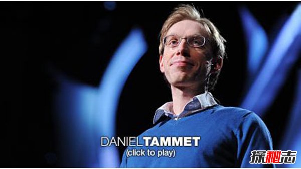 世界10大奇人异事：丹尼尔・塔米特被称白痴天才(异能综合症)
