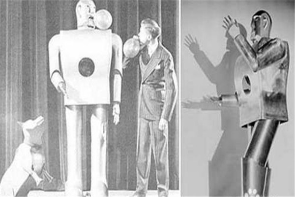 世界上首个机器人 制作于1939年在当时相当先进（世界上首个机器人公民）