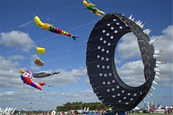 世界上最大的风筝 名叫舞龙,长达八公里的巨龙（世界上最大的风筝图片）