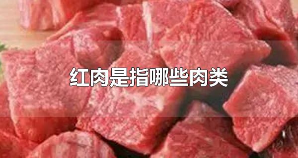 红肉是指哪些肉类 红肉与白肉的区别是什么（长沙红肉是指哪些肉类）