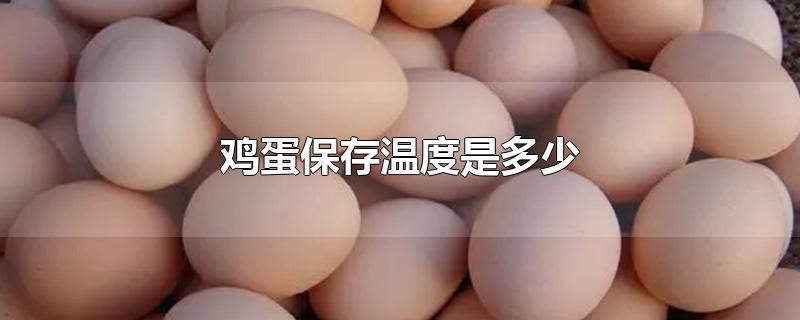 鸡蛋保存温度是多少（鸡蛋保存温度是多少度）