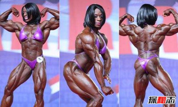 世界上五大肌肉女 第二身材长相不符被称萝莉脸肌肉女（世界上最大的女肌肉）