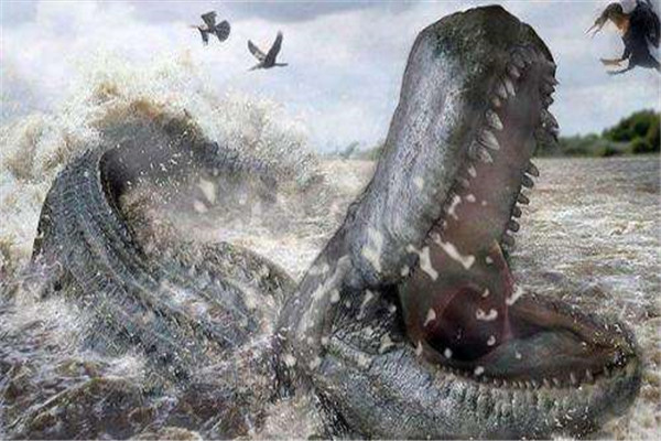 普鲁斯鳄：长十四米的鳄鱼 曾是世界上最大的鳄类动物（最大的普鲁斯鳄）